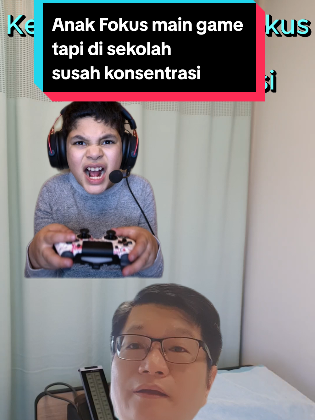 Pernahkah orang tua bertanya-tanya, mengapa anaknya bisa sangat fokus saat bermain game hingga jadi jago, tetapi di sekolah justru tampak mudah melamun? Fenomena ini ternyata tidak hanya dipengaruhi oleh lingkungan, tetapi juga ada kaitannya dengan DNA atau genetik yang dibawa sejak lahir. 1. DNA dan Fungsi Otak DNA adalah cetak biru tubuh yang diwariskan dari orang tua ke anak. Di dalam DNA terdapat gen-gen khusus yang memengaruhi cara kerja otak, termasuk: Gen dopamin: mengatur rasa senang, motivasi, dan fokus. Gen serotonin: memengaruhi suasana hati dan kestabilan emosi. Gen reseptor atensi: memengaruhi kemampuan konsentrasi dan pengendalian impuls. Anak dengan variasi gen tertentu bisa lebih mudah fokus pada hal yang memberikan rangsangan cepat (seperti game), tapi kesulitan mempertahankan perhatian pada hal yang lebih monoton (misalnya pelajaran di kelas). 2. Game vs Sekolah Game biasanya memberikan hadiah instan: skor naik, level meningkat, musik seru, warna menarik. Semua itu memicu dopamin dan membuat otak “ketagihan” untuk tetap fokus. Sebaliknya, pelajaran di sekolah membutuhkan fokus jangka panjang dengan hadiah yang lebih lambat (nilai ujian, apresiasi guru). Pada anak dengan gen yang cenderung mencari stimulasi cepat, sekolah bisa terasa membosankan sehingga mereka tampak melamun. 3. Faktor Lingkungan yang Memperkuat Meski DNA berperan, lingkungan dan kebiasaan juga ikut menentukan: Pola tidur yang kurang → membuat otak sulit fokus. Pola makan tinggi gula → bikin energi naik-turun cepat. Waktu layar berlebihan → otak terbiasa dengan rangsangan instan, makin sulit sabar di kelas. 4. Peran Orang Tua dan Guru Memahami hubungan DNA dan perilaku anak membuat kita lebih bijak. Bukan berarti anak “malas” atau “bodoh”, tetapi memang cara kerja otaknya berbeda. Yang bisa dilakukan: Atur jadwal main game agar tidak berlebihan. Dorong aktivitas fisik untuk melatih disiplin dan fokus. Gunakan metode belajar yang interaktif (visual, permainan edukasi, praktik langsung). Pertimbangkan pemeriksaan DNA untuk mengetahui profil genetik anak, sehingga strategi pendidikan bisa lebih personal.   Perilaku anak yang jago main game tapi melamun di sekolah bukan sekadar masalah disiplin, melainkan kombinasi antara DNA dan lingkungan. Dengan memahami dasar genetik ini, orang tua bisa menyesuaikan pola asuh agar potensi anak berkembang optimal. Klinik dr Cun Tigor MKT Jl Gaperta 114A Medan RS Columbia Asia Medan opd klinik lt 7 #PerilakuAnak #dnatest  #RSColumbiaAsia #PreventiveMedicine #fypシ゚viral 