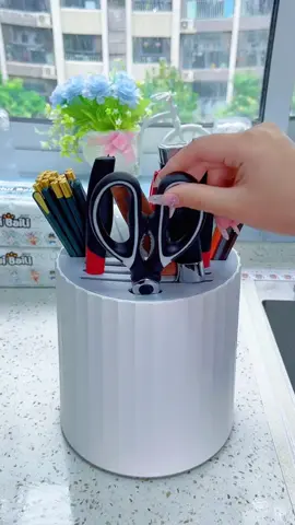 Rotating Knife Rack #ChopsticksContainer #StorageandOrganization #KitchenGadgets#PracticalandSpacesaving#HomeDecor