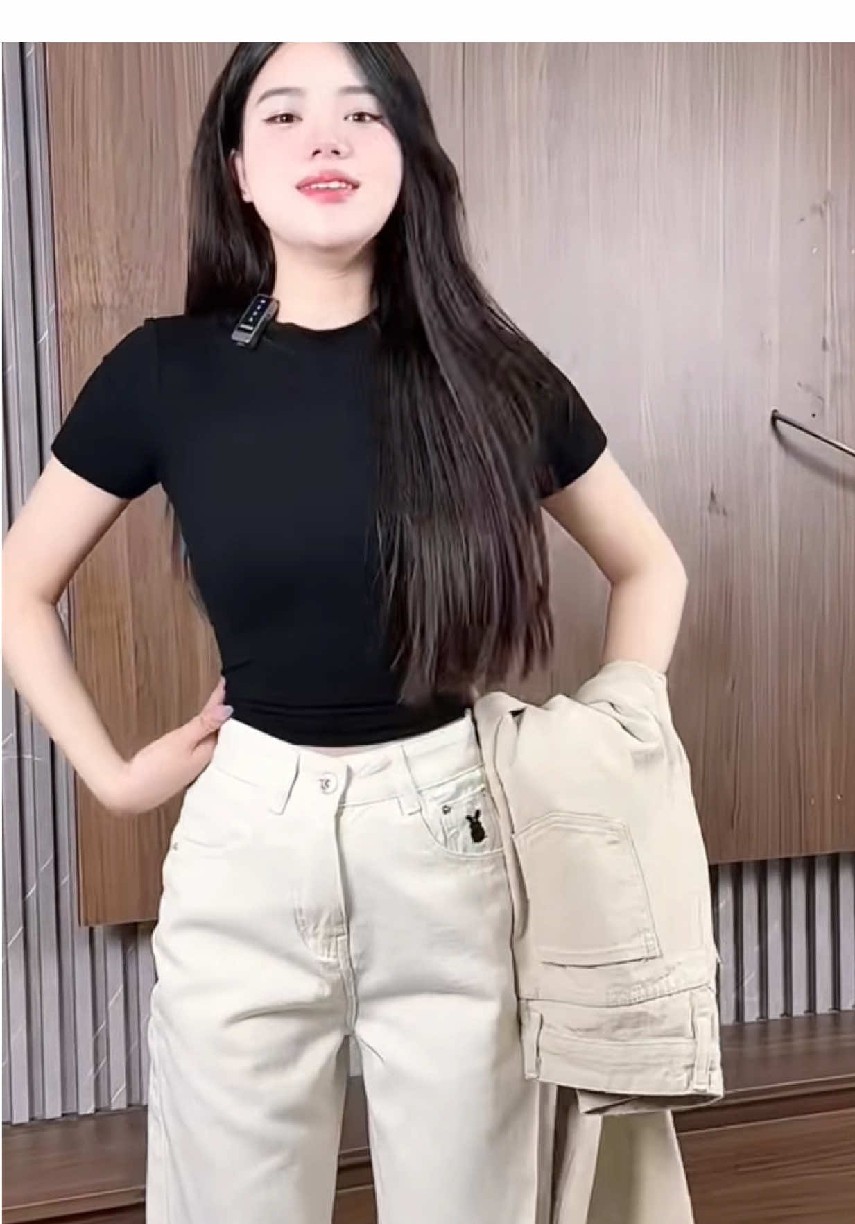 (RITA JEAN) A05Quần Jean  Nữ Kaki #fyp #xh #outfit #thoitrangnu #quanjean 
