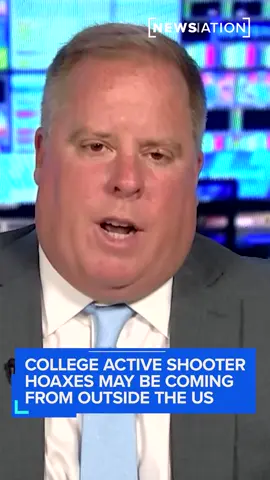 Over a dozen fake reports of active shooters on U.S. college campuses are causing anxiety among students as the school year begins. Former FBI Special Agent Jennifer Coffindaffer tells NewsNation’s Rich McHugh that the hoax calls might not be coming from inside the U.S. MORE: https://www.newsnationnow.com/crime/active-shooter-hoaxes-mar-return-college-campuses/ 