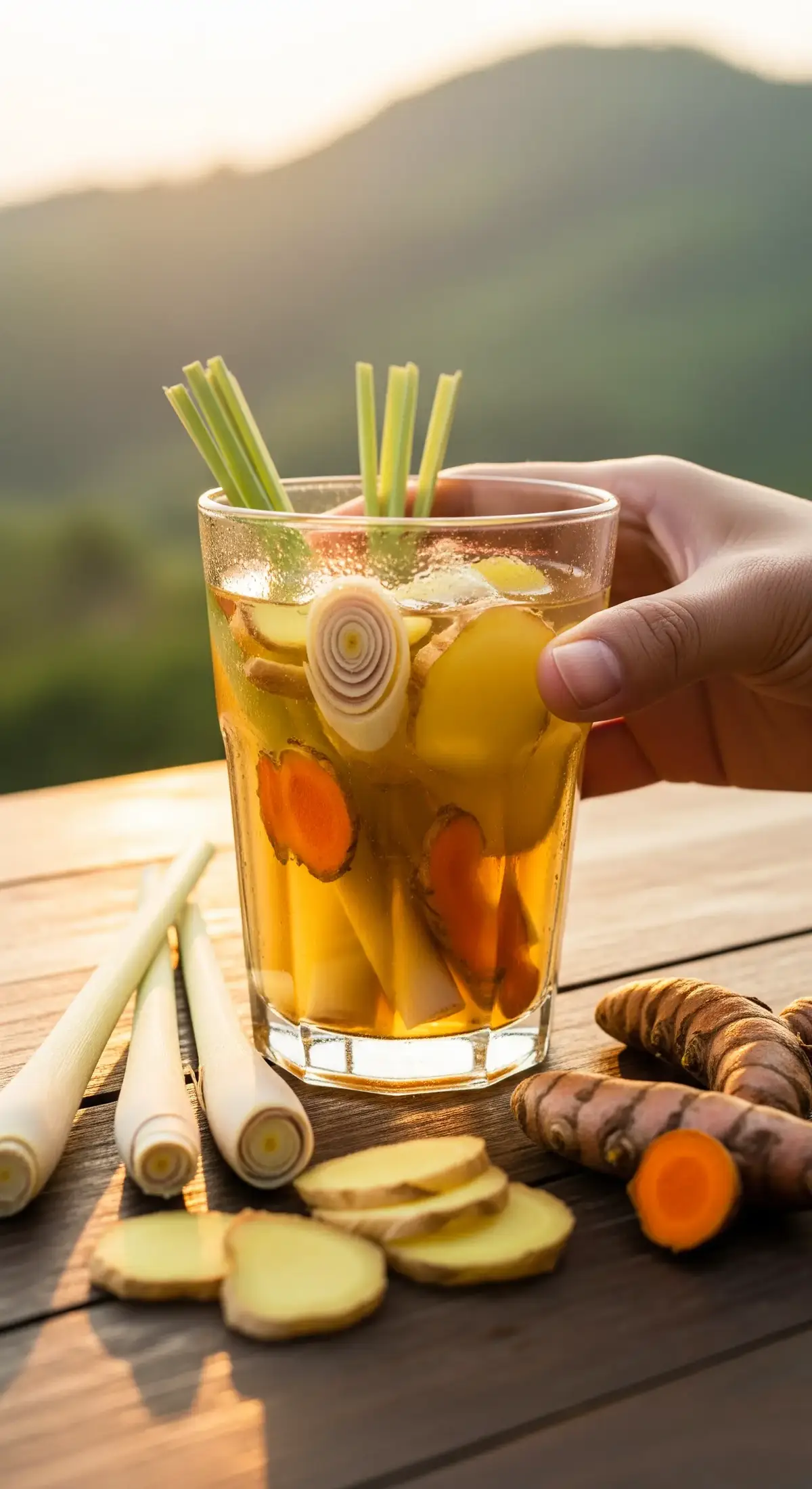 Jahe bantu hangatkan tubuh dan lancarkan pencernaan, sereh segarkan badan dan bantu redakan pegal, sedangkan kunyit terkenal untuk jaga daya tahan tubuh dan kesehatan lambung. #ramuanherbal #drcahyono #jahe #kunyit #sereh 