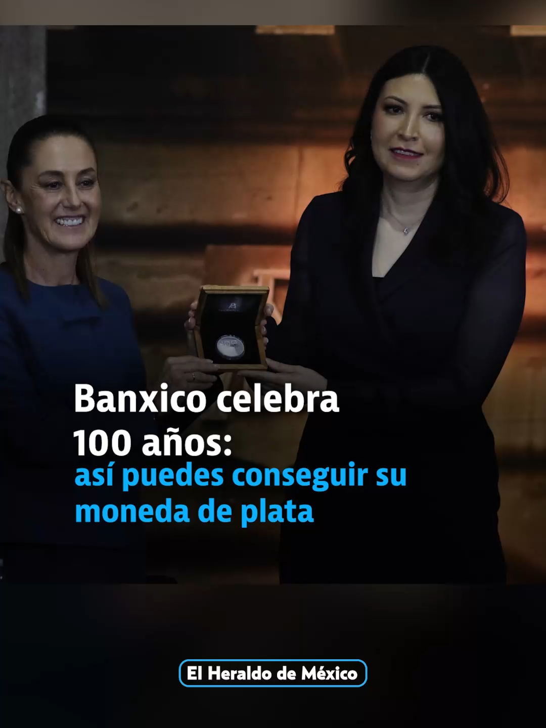 #Banxico celebra #100 años, lanzando una #moneda conmemorativa de #plata