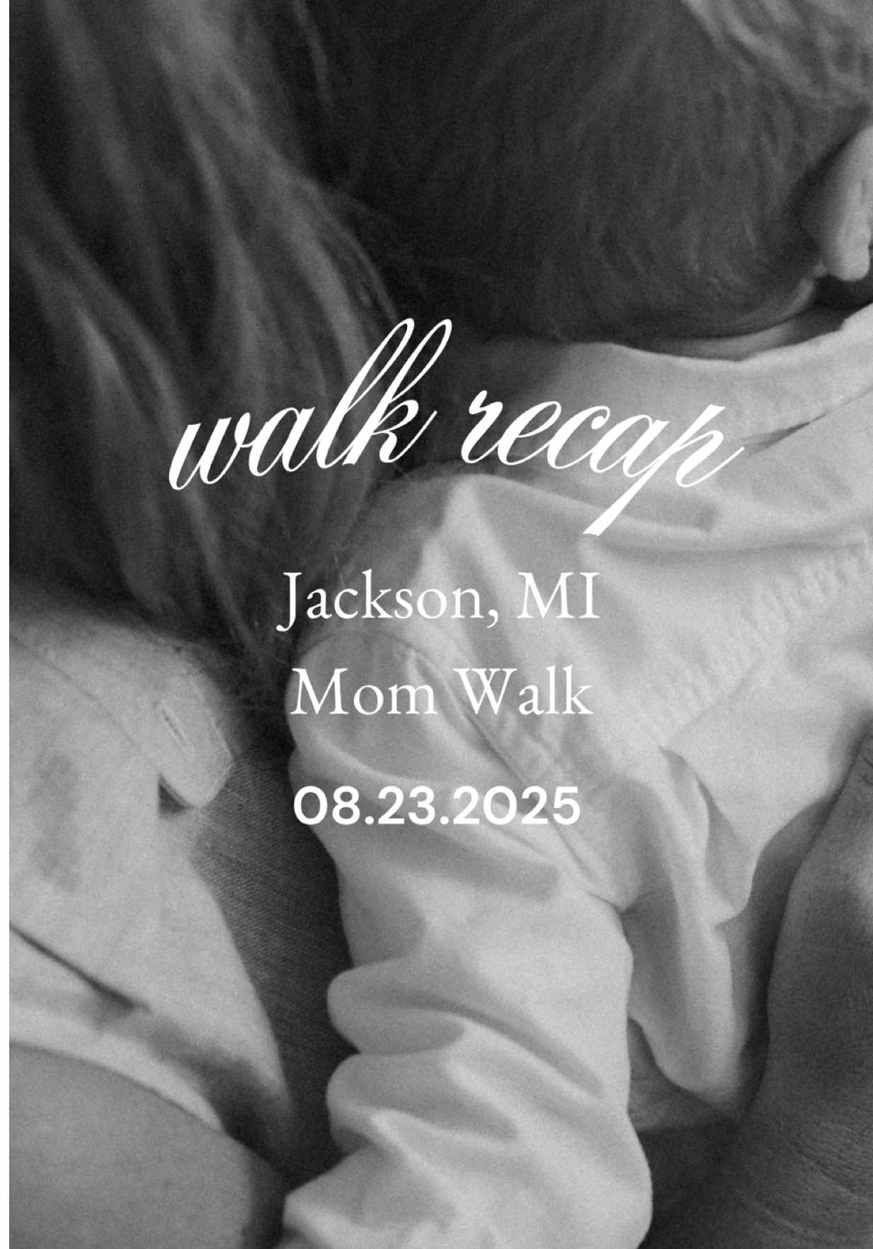 our 2nd weekend mom walk! #momwalkcollective #jacksonmi 