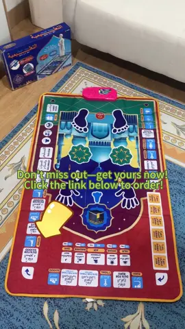 The smart prayer mat that helps kids pray on their own#prayermat #muslim #islam #ismaic_video #kidspraying #education #convert 