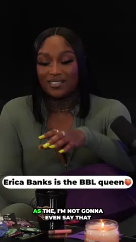 is Erica Banks the BBL queen?👑#bbl #bblqueen #ericabanks #fyp 