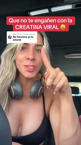 Replying to @Cary Lopez  Esto siempre pasa, cuando algo es muy bueno siempre lo quieren copiar. Asegúrense de comprar la original! #creatine #creatina #glutes #tiktokshopcreatorpicks #supplements 