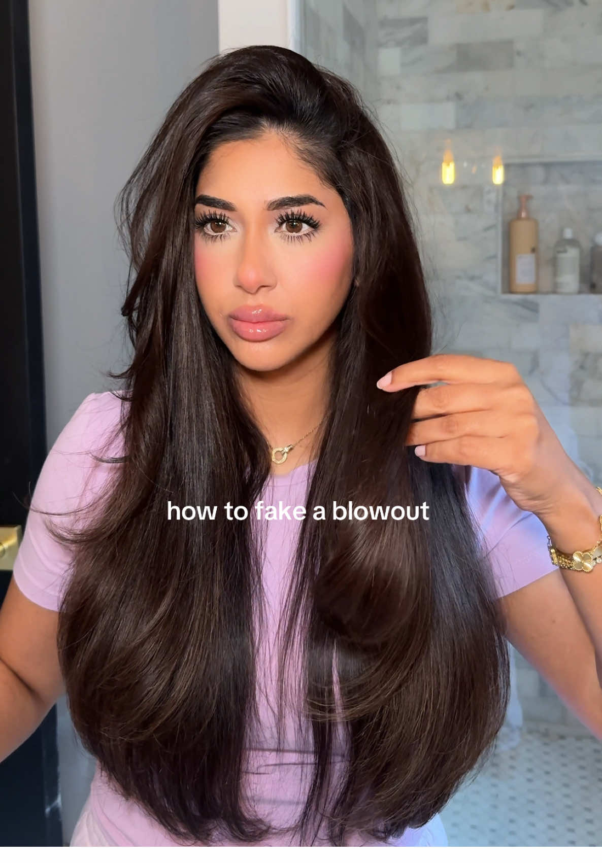 @Dyson USA the big round brush attatcment is a must #hairblowout #hairtok #dysonairwrap #hairtutorial #hairtips 