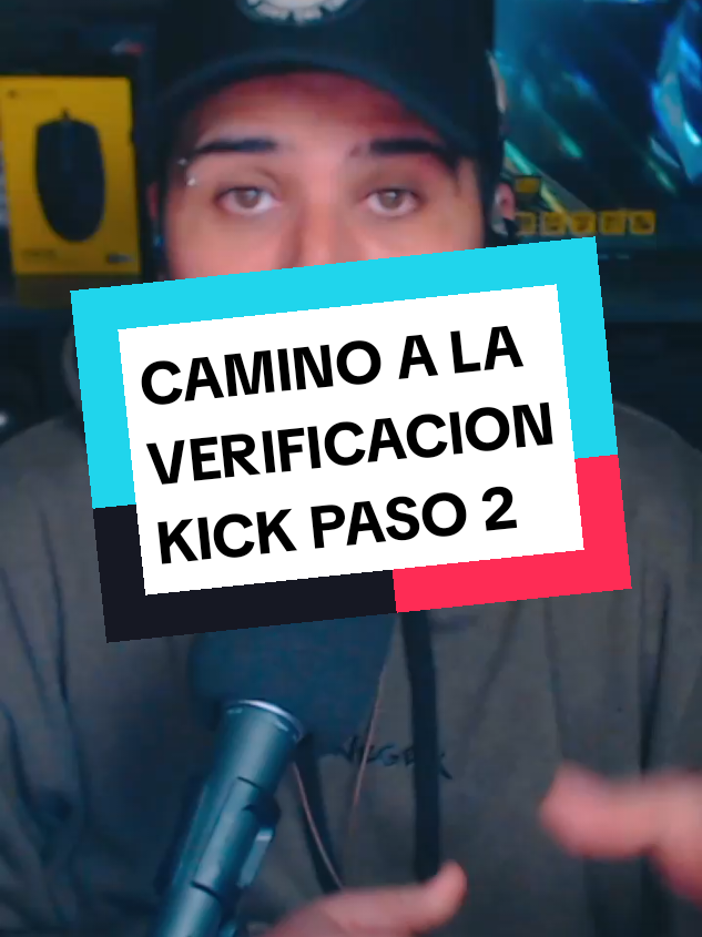 Kick CAMINO A LA VERIFICACION PASO 2 #kicklatam #stream #kick #creatorsearchinsights2025 #streamerpequeño 