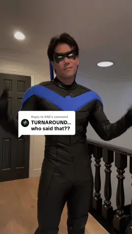 Replying to @KNE suit from whitesheepleather Sticks and holder files from paracasualcreations on Etsy #nightwing #nightwingcosplay 