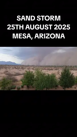 Sand Storm on the move... #batsirikanhasi #sandstorm #duststorm #arizona #foryoupage 