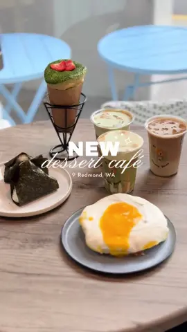new ⋆ ˚｡⋆୨୧˚ dessert café in Redmond, WA 🦜 Named after the owners parrots, @TheScreamingParrots is a new late night café! ✨ Serving delicious desserts like crepes & soufflé pancakes as well as a variety of unique drink options! 😍🫶🏽 ☕️ Da Hong Pao Latte 💚 Pistacio Latte  🍵 Matcha Strawberry Crepe 🥞 Mango Soufflé  🍙 Salmon & Tuna Onigiri  Would you try this new dessert café?! ✧˖°.☺️ 📍: 16095 Cleveland St (suite 110), Redmond, WA  ⏱︎ : Everyday 7am - 11pm  #creatorsearchinsights 
