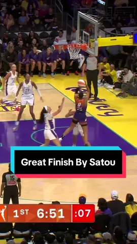AND-1 🗣️ Satou Sabally has a great finishing touch as she makes the bucket + the foul! #WNBA #phoenixmercury 