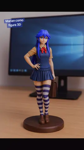 Mariam como figura 3D. que tal? #Blastor #Webtoon 