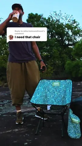 Replying to @mika.homeandtravel 🌲 Camp chair people keep asking about ⛺️ ✅ Packs down small & light (2.3 lbs) ✅ Holds up to 275 lbs ✅ Anti-sink feet + cup holder This is the New River Flow Camp Chair and it’s available right here in TikTok Shop! 🪑 Tap the link to grab yours before they sell out! #TikTokMadeMeBuyIt #CampingGear #OutdoorFinds #TikTokShop 
