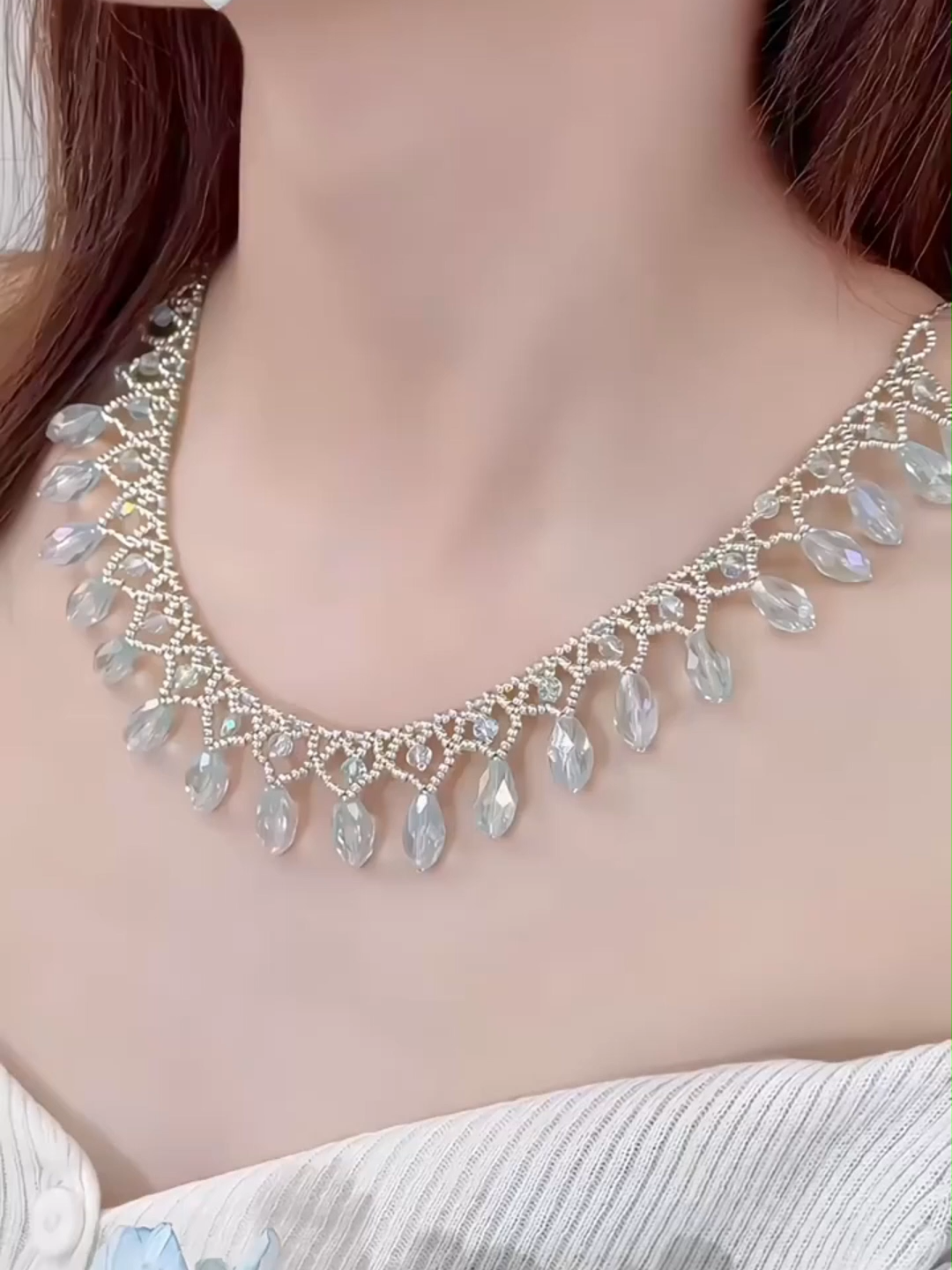 diy beaded jewelry tutorial (9)#diyjewelrymaking #diyjewelrycrafts #beadingtiktok #handmadejewelry #handmadegifts #beadedtutorial #diyproject #beadingcraftideas #birthdaygift #beadingmaterials #fyp #diycraft #beadingsupplies #voisurspcldiyjewelry #necklace #diynecklace #handmadenecklace
