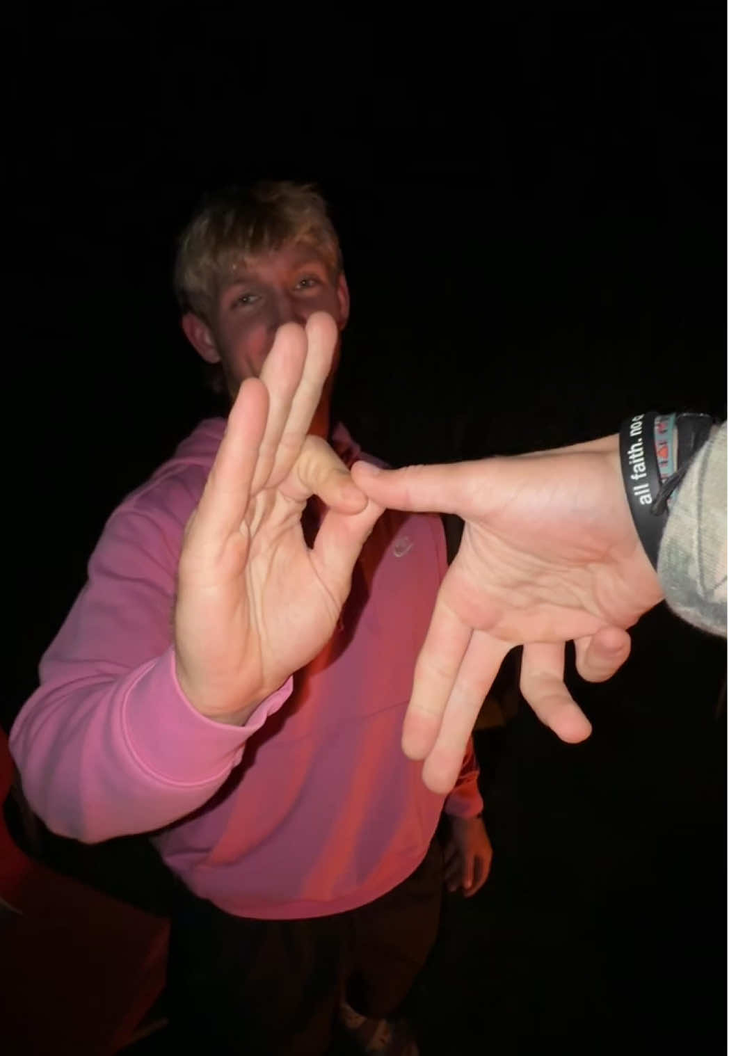 New handshake?! 🫣 #67 #handshake #funny #fyp #viral 