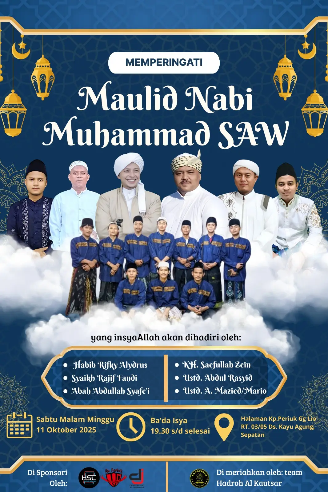#kayu agung kec Sepatan Tangerang #sepatan#tangerang kab#maulid nabi saw