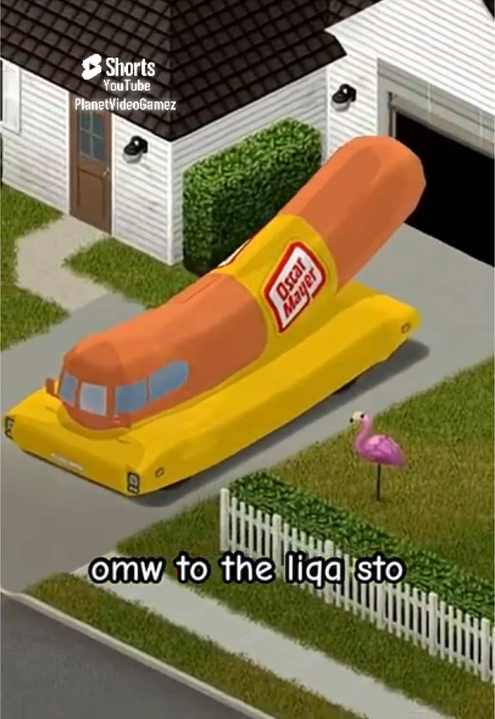 That weiner squeezed into a small garage. #projectzomboid #omw #liqasto #oscarmayer #memes 