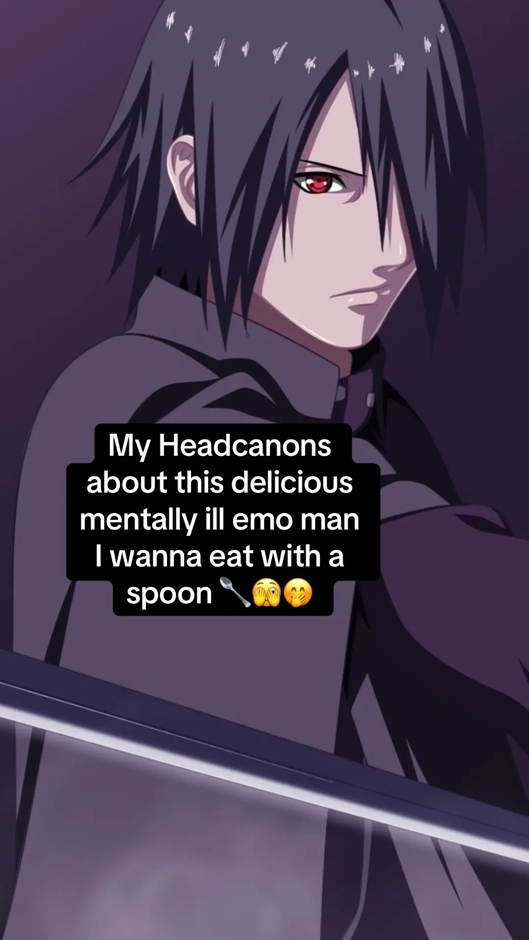 My Sasuke headcanons #sasuke #sasukeuchiha #uchihasasuke #naruto #narutoshippuden 
