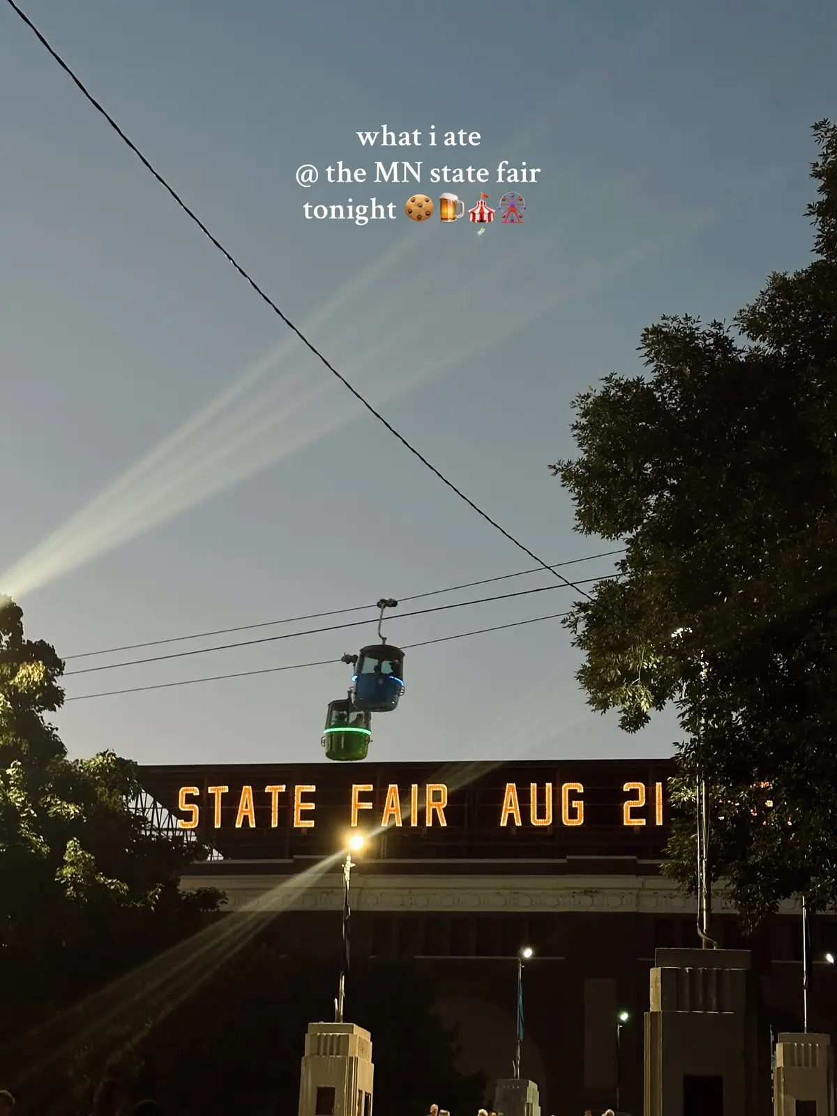 impressive for only a few hours at the fair this year!! always a fav day! 🎡🎪🍦 #mnstatefair 
