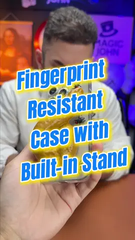 A kick stand phone case that does not stick to fingerprints, which can also be magnetically attracted, a great tool for watching TV series! #MAGICJOHN #losangeles #foryoupage❤️❤️ #phonecase 