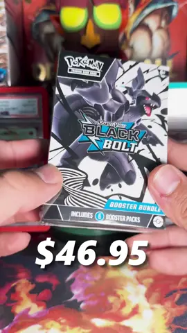 Let’s rip a Black Bolt Booster Bundle! #pokemon #pokemoncards #pokemontcg 