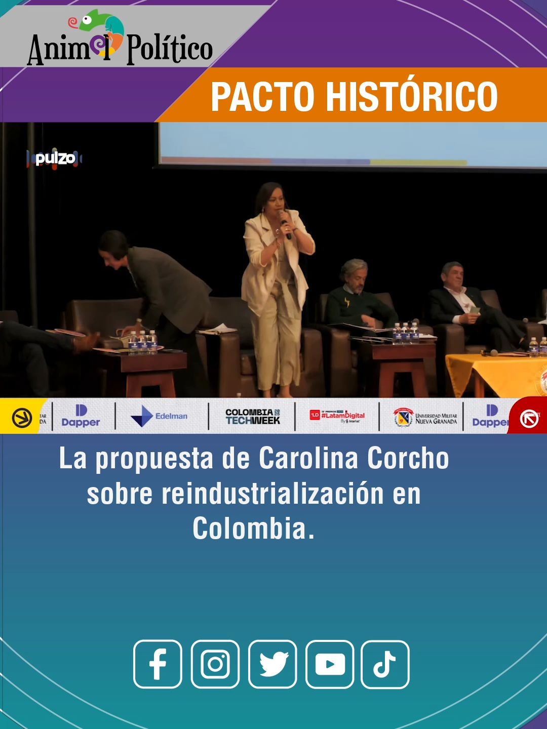 #PactoHistórico | La propuesta de Carolina Corcho sobre reindustrialización en Colombia. #Actualidad #Colombia #gustavopetro #presidentepetro #política #pulzo #gobiernodelcambio #carolinacorcho #niunpasoatraslaluchacontinua
