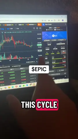 $epic is so bullish #epic #memecoins #solana #xrp #crypto 