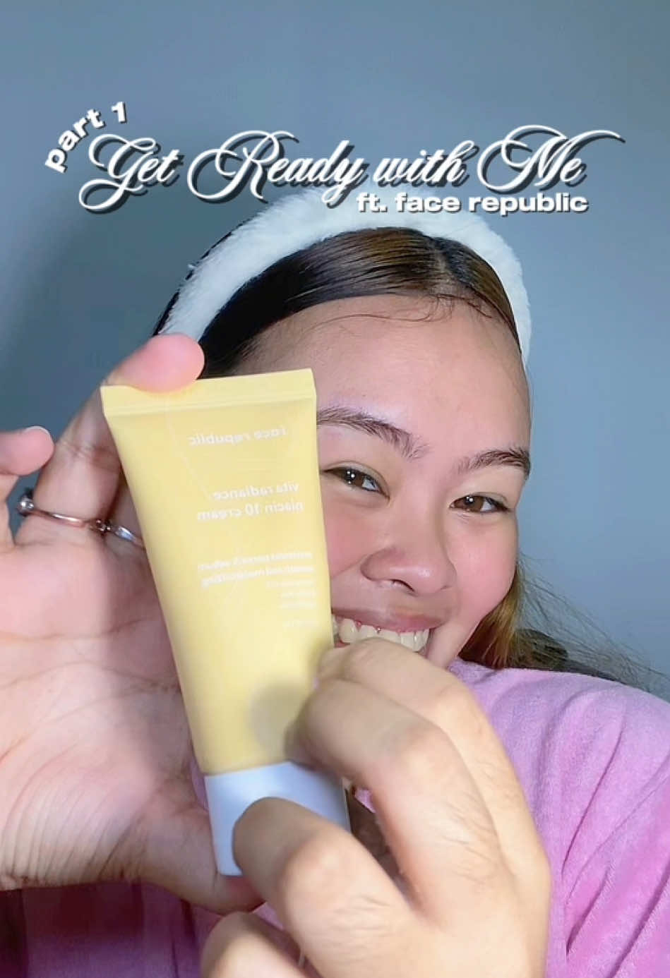 Part 1 | Showcasing my routine before anything else ft. Face Republic #fyppppppppppppppppppppppp #facerepublic #moisturizerviral #facerepublicph #vitacream 