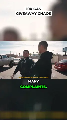 A $10,000 gas giveaway causes a massive traffic jam. What happens next? #gasgiveaway #trafficchaos #communityhelp #unexpected