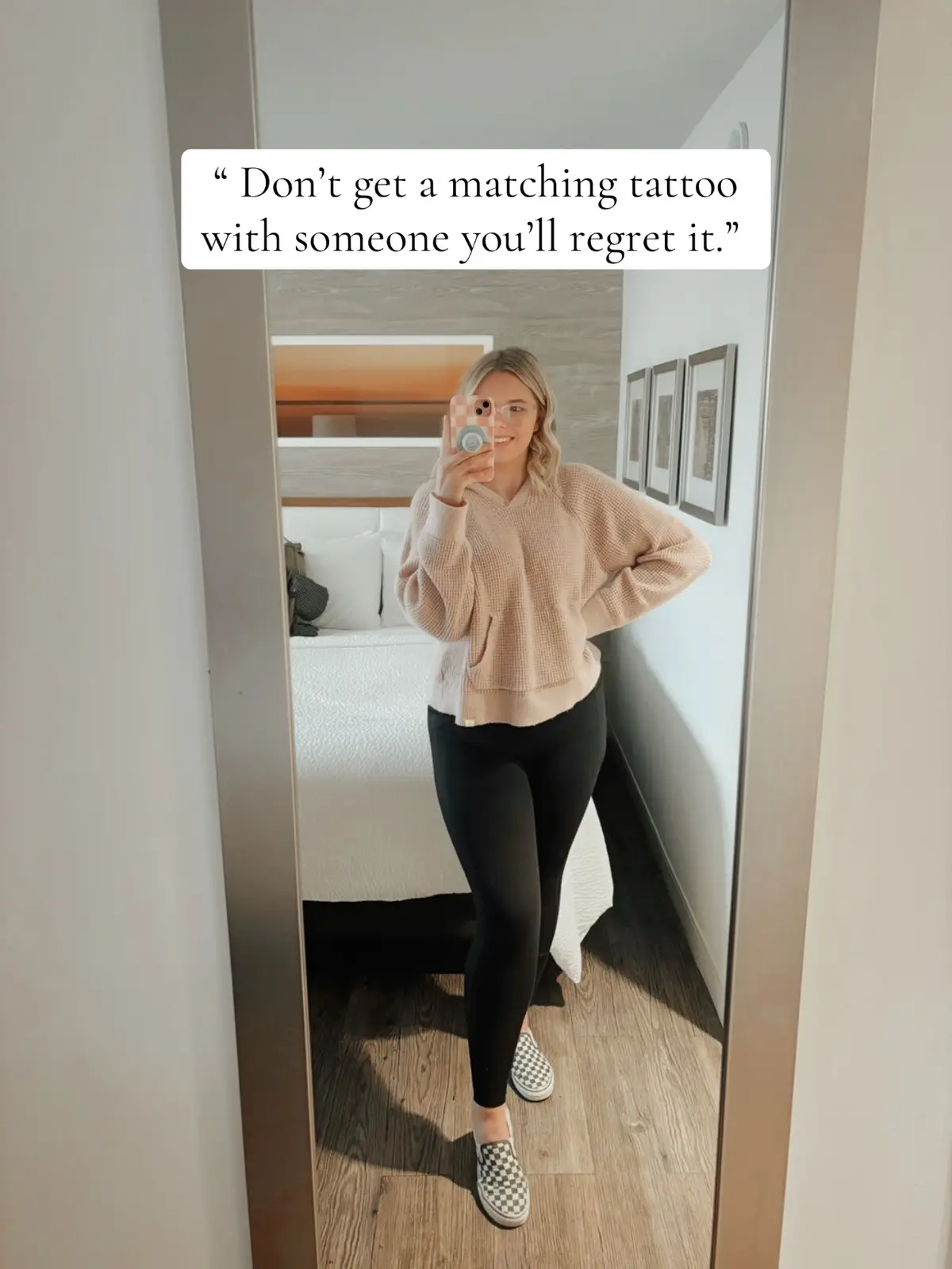 @Leslie Cromer @Elexis #matchingtattoos #thebeesknees 