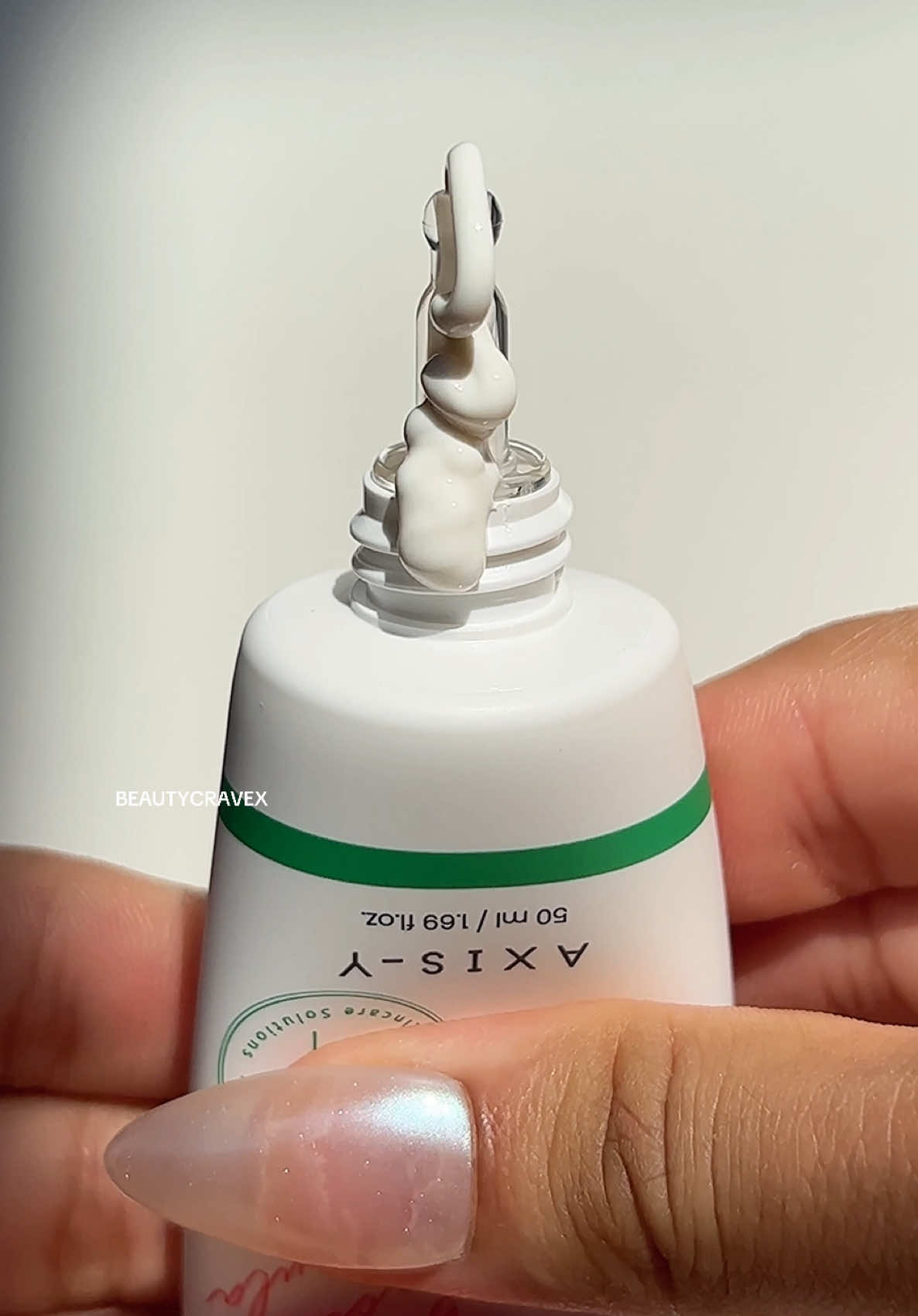 @AXIS-Y complete no-stress physical sunscreen 🤍☀️  this mineral sunscreen, with ingredients like mugwort, niacinamide and hyaluronic acid, creates a protective barrier on the skin’s surface to project against the UV rays. The formula is very light-weight and easily absorbs into the skin delivering a dewy, radiant glow without looking greasy. It’s also very hydrating and is suitable for all skin types! ✨ #axisy #sunscreen #kbeauty #glowyskin #koreanskincare        
