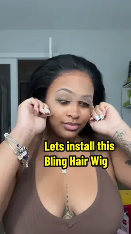 Install time 😍😍 #blinghair #fyp  13x6 baddie  32inch 🙃
