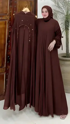 ELORA DRESS Gamis 2025 Model Terbaru Abaya Turkey Maxi Dress Arab Saudi Payet Mutiara Zephy Turki Umroh Dubai India Wanita Ceruty Babydoll Premium Full Puring Maroon Size S M L XL XXL Elegan & Mewah#fyp#foryou#terbaru#trending#viralvideo