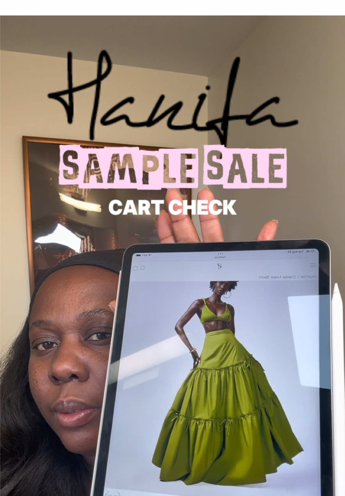 What are y’all getting from the @Hanifa Sample sale tomorrow? #samplesale #Hanifa #fashiontiktok 
