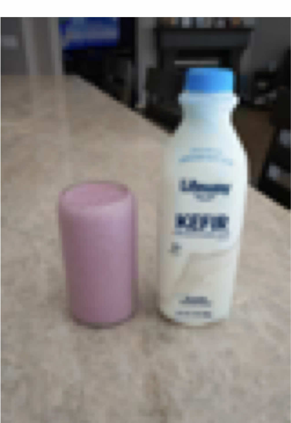 🍓Mixed Berry🫐 Smoothie (40g Protein). Loaded with protein and tastes incredible.  ~421 calories Ingredients: 1 cup mixed frozen berries 1 cup low fat kefir @Lifeway Kefir  1/2 frozen banana 1 tbsp chia seeds 1/2 tbsp honey 1 scoop vanilla protein  Ice #smoothie #highprotien #proteinsmoothie #lifewaylovesyourguts #sponsored 