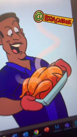 Hope y’all’s Thanksgiving is Bussin’! 🦃👍 #cartoon #foryoupage #xyzbca #comedy #animatic #fridayafernext #Vibing #happythanksgiving #brosbbq