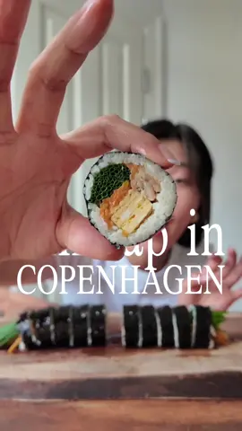 COPENHAGEN KIMBAP 🇩🇰 So much of the Danish traditional and modern cuisine blew me away in Copenhagen but the more I tasted them, I couldn’t quite put a finger on what would be good turned into a kimbap.  It was at the TorvehallerneKBH market that I spotted these internationally famous tinned fish, and learned about the environmentally conscious fishing industry of Denmark that seemed to align well with the entire city of Copenhagen. So here it is!! Let me know what else could’ve been a good idea as a Danish inspired kimbap! Also thank you Copenhagen for such an amazing time ❤️ #kimbap #copenhagen #koreanfood