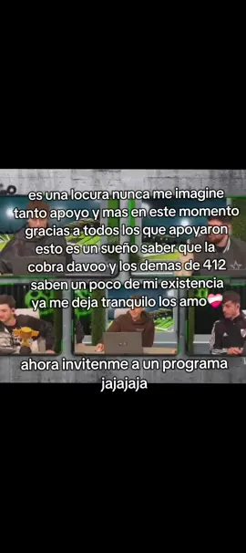 muchas gracias a todos son los mejores❤️‍🩹🫡 #davooxeneize #412 #cobra 
