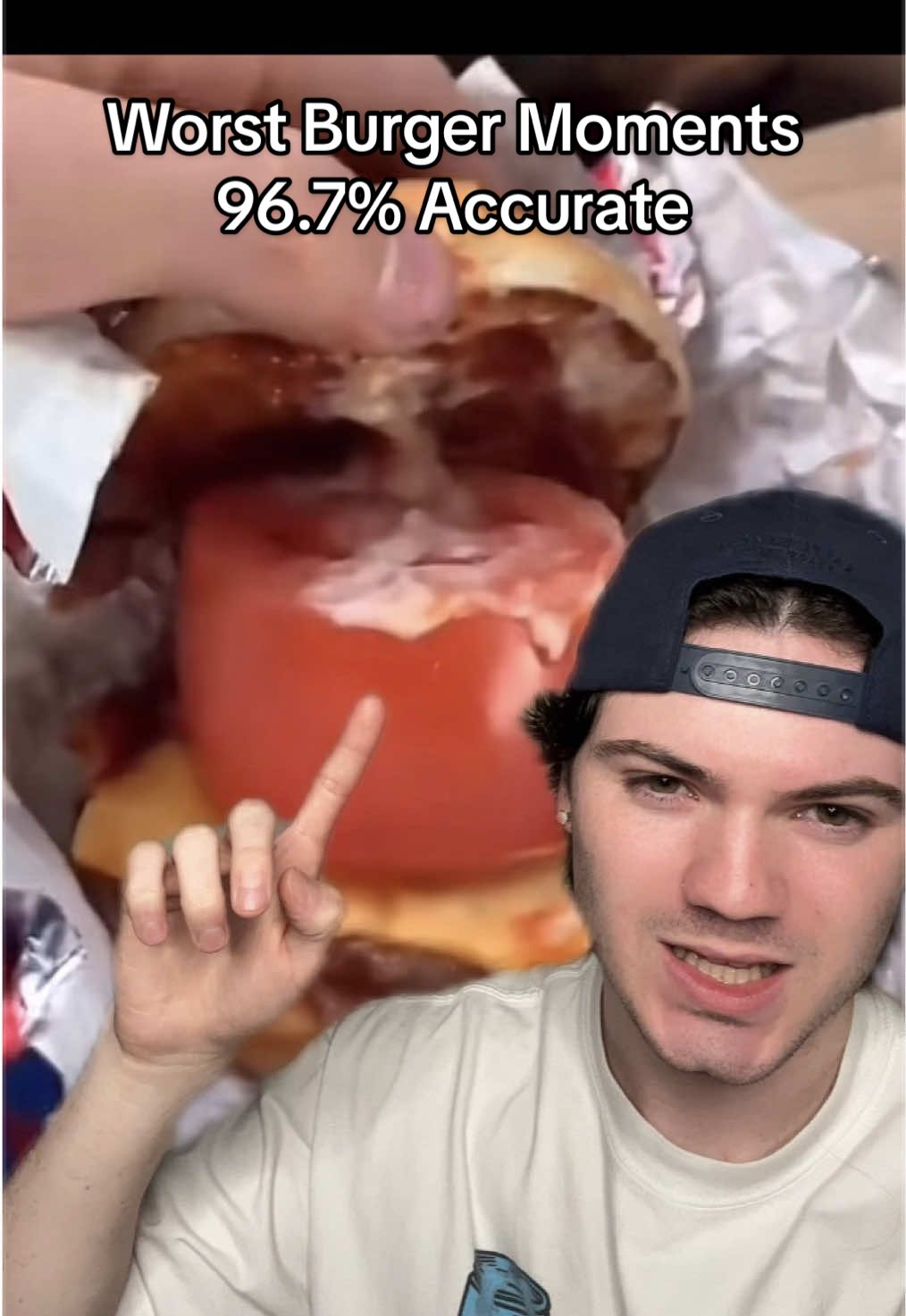 These Worst Burger Moments keep me up at night. #burgerlover #impressions #burgertok #fyp 