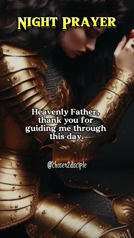Goodnight prayer 🙏 