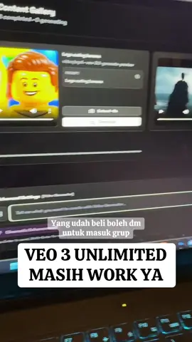 VEO 3 UNLIMITED MASIH WORK 27 AGUSTUS 2025 #veo3 #viral #fyppppppppppppppppppppppp #unlimitedvideo #trickveo3 