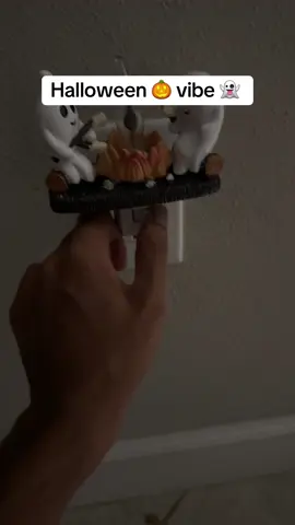Two ghost roasting a marshmallow Halloween nightlight… #nightlight #Halloween #decoration #halloweenvibes 