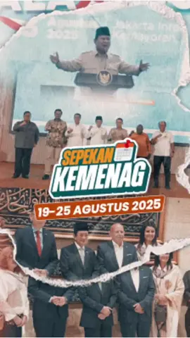Halo Sahabat Religi! Yuk simak sepekan Kemenag edisi 19 - 25 Agustus 2025! #SepekanKemenag #KemenagRI #ASN #PendidikanAgama #Haji 