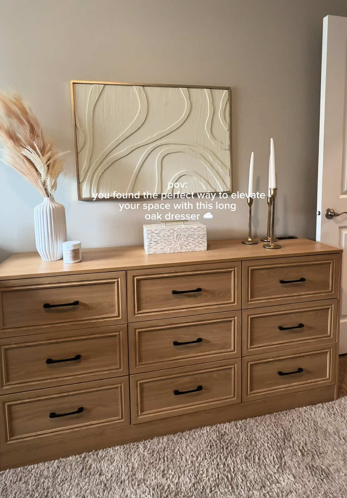 Obsessed with this find on Tiktok shop click the link ⬆️ and yes, the drawers are SO spacious ✨ #tiktok #tiktokmademebuyit #tiktokdeal #dressermakeover #dealsforyoudays 