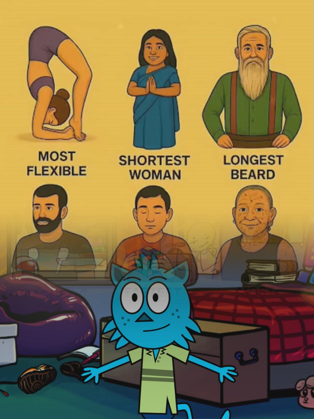 Rekor Dunia Paling Yang Unik !!! #shorts #record
