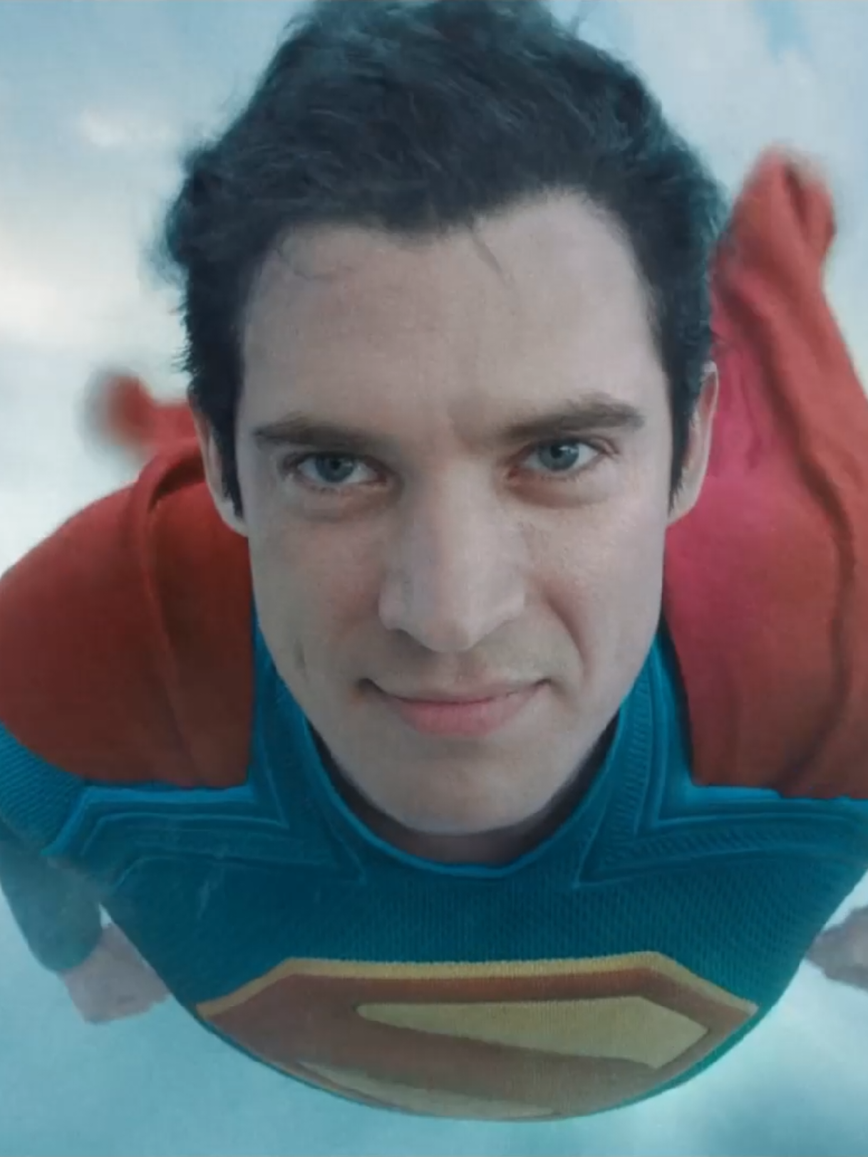 Superman flying scene #superman #superman2025 #krypto