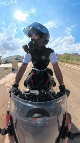 lights camera action  #fyp #biker #funny 