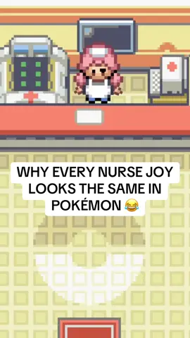Why does every Nurse Joy look THE SAME in Pokemon 😂 #pokemon #pokémon #ashketchum #pikachu #nintendo     