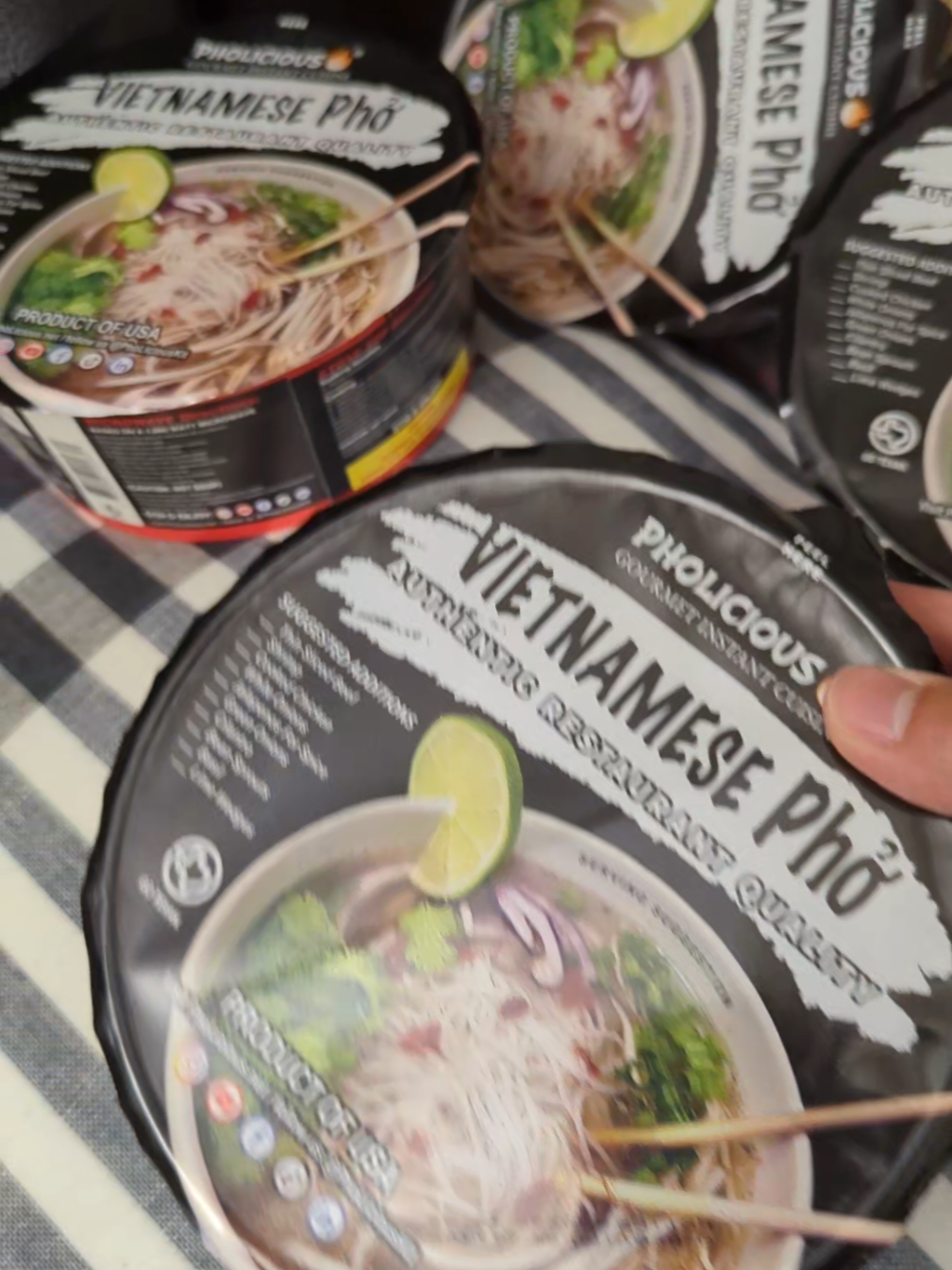Experience a burst of flavor with #vietnamesepho #pho instant beef pho by #pholicious available on #TikTokShop  #tiktokshopdeals  Women 35+ | 35+ female TikTok shop sale discount